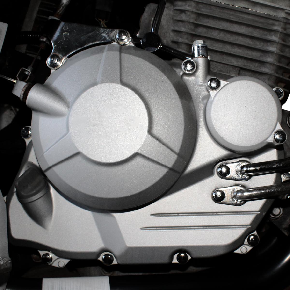 Kit parafusos cromados tampa motor lateral esquerda+direita XRE190 NXR160 Bros 2016 em diante - Imagem 4