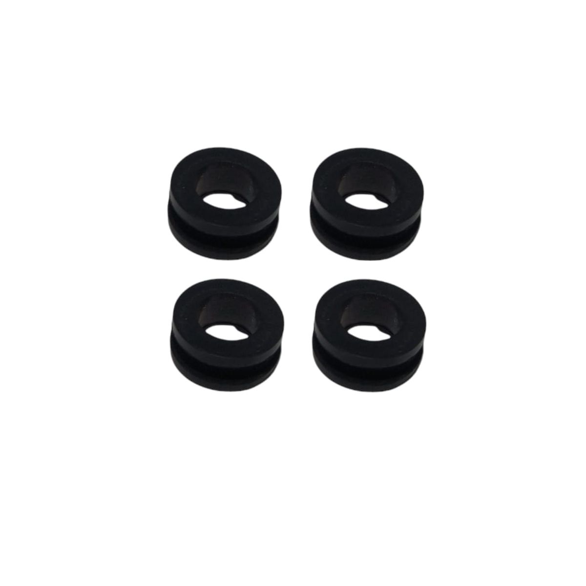 Kit 4 coxim parafusos inox buchas fixação paralama dianteiro CG125 CG150 CG160 Fan Titan CBX250 CB250F Twister CB300 - Imagem 2