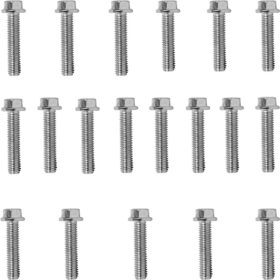 Kit parafusos zincados tampa motor lateral esquerda+direita CBR450 1989 A 1995 CBR450SR 1989 A 1995 CB450R