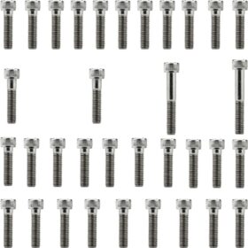 Kit parafusos inox tampa motor lateral esquerda+direita CBR1100XX Super Blackbird 1997 a 2004 CBR1100 Honda