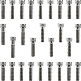 Kit parafusos inox tampa motor lateral esquerda+direita CBR900RR Fireblade 1992 a 1999 CBR900 Honda