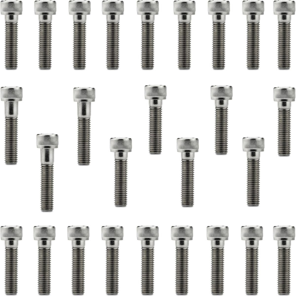 Kit parafusos inox tampa motor lateral esquerda+direita CBR900RR Fireblade 1992 a 1999 CBR900 Honda
