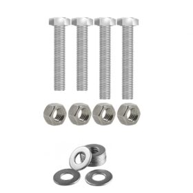 Kit parafusos inox suporte motor DT CG150 Titan Fan 2004 a 2015 CG150 Sport CG125 Fan 09/18  Fixação Peito motor Chassi