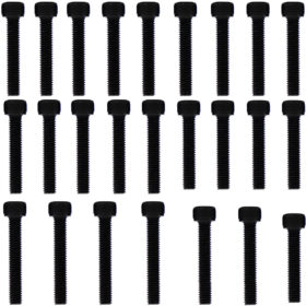 Kit parafusos aço liga tampa motor lateral esquerda+direita XLX350R 1987 a 1991