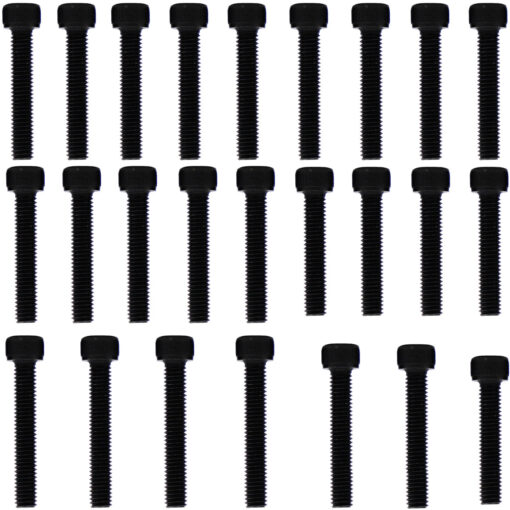 Kit parafusos aço liga tampa motor lateral esquerda+direita XLX350R 1987 a 1991