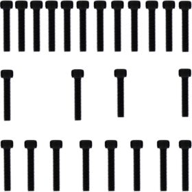 Kit parafusos aço liga tampa motor lateral esquerda+direita CBR600F 1999 a 2003 CBR600 Honda