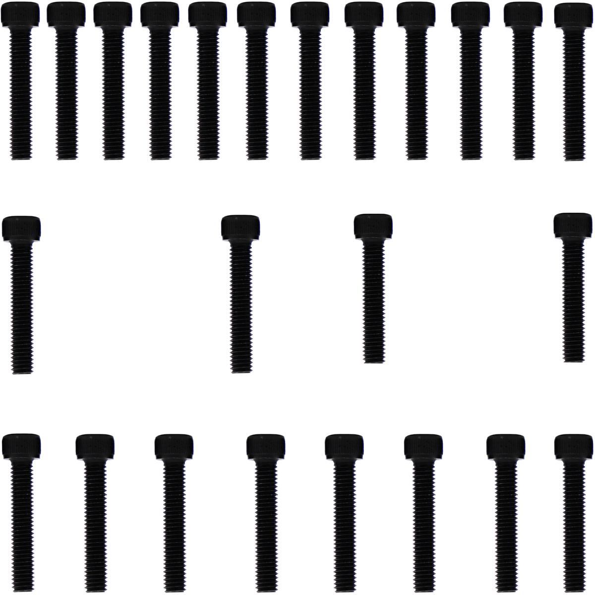 Kit parafusos aço liga tampa motor lateral esquerda+direita CBR600F 1999 a 2003 CBR600 Honda